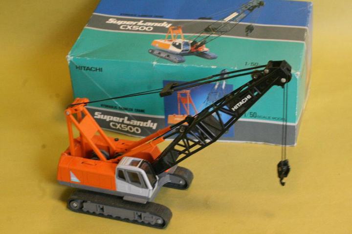 HITACHI & SUMITOMO クレーン模型セット HITACHI & SUMITOMO クレーン模型セット